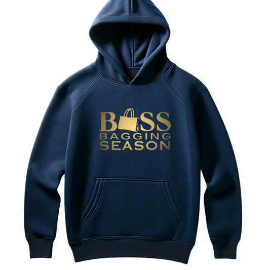 (Puff Chrome Gold) Boss Bagging Season Hoodie