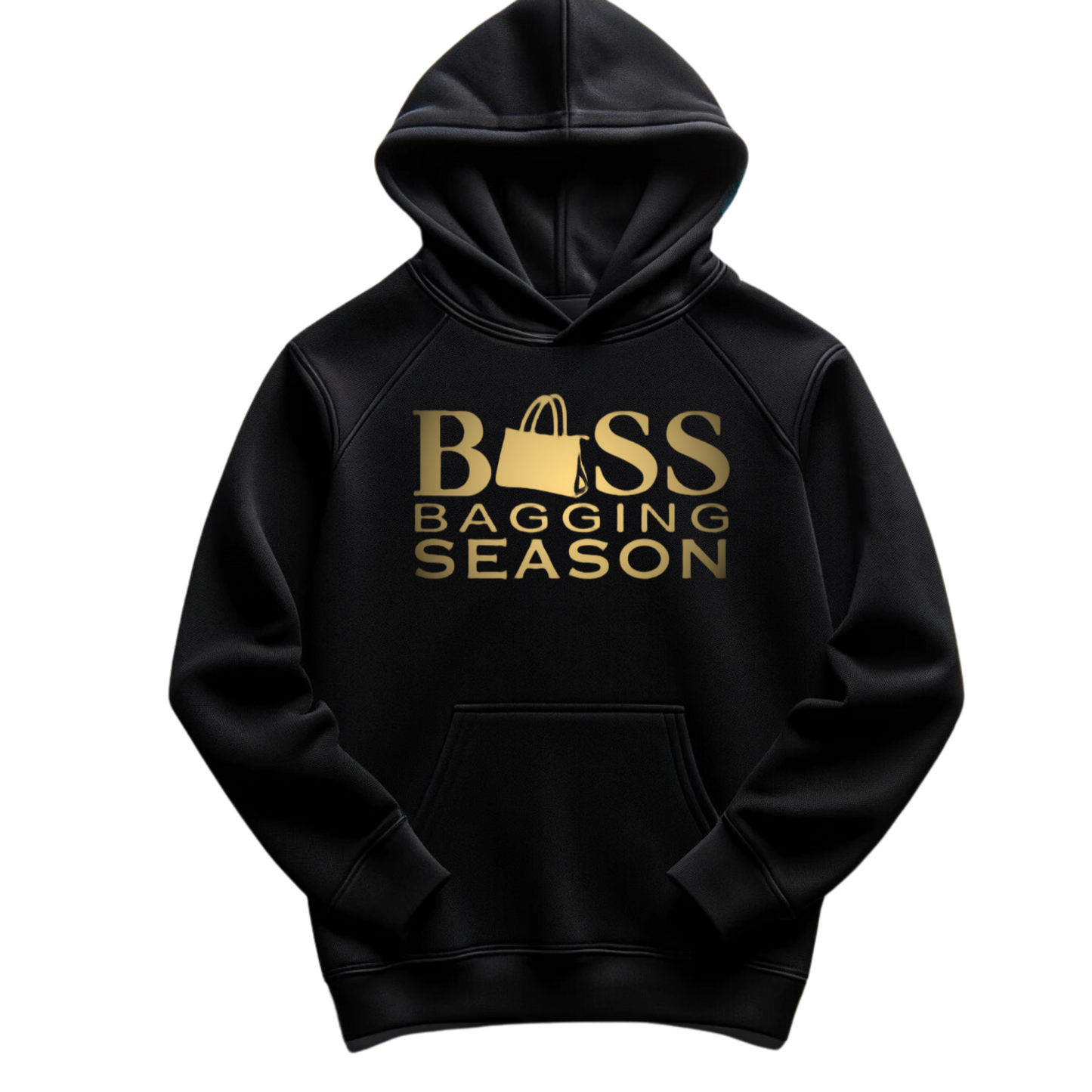 (Puff Chrome Gold) Boss Bagging Season Hoodie